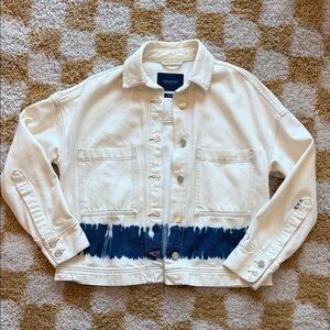 Scotch & Soda Cream Denim Jacket